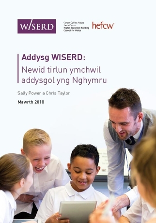 WISERD Education: Changing the landscape of educational research in Wales Welsh Cover
