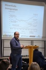 Rhys Dafydd Jones at Brexit and Wales event