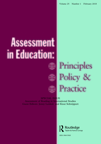 Cover of Assessment in Education: Principles, Policy & Practice