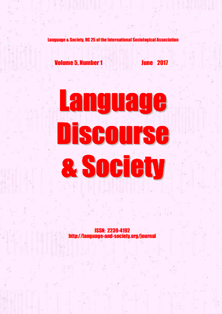 Cover of Language, Discourse & Society