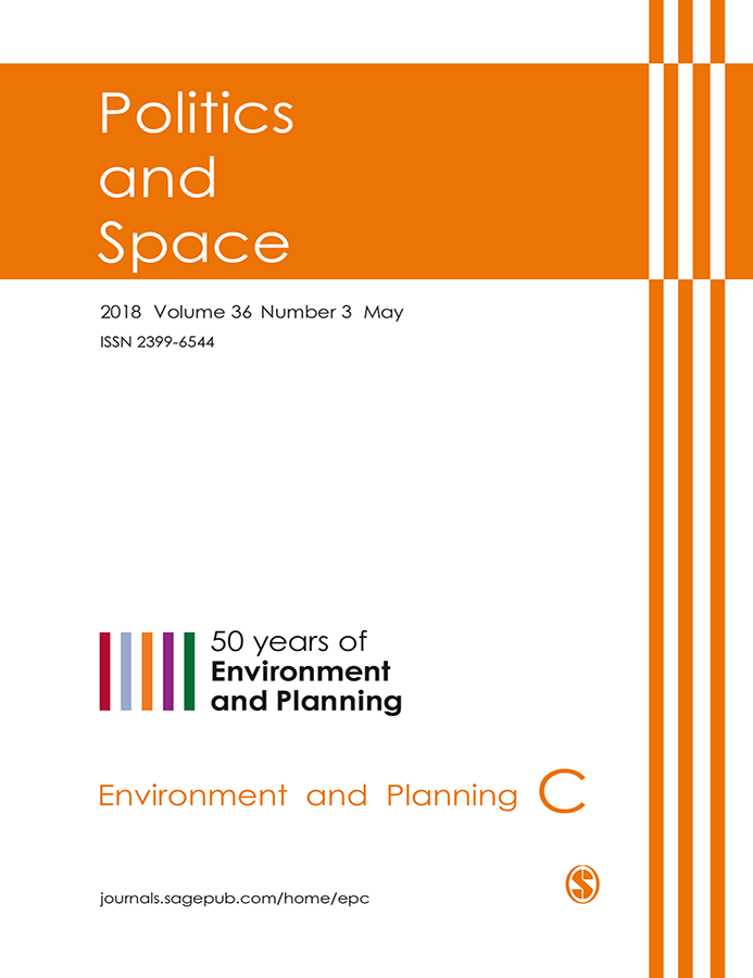 Cover of Environment and Planning C: Politics and Space