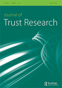 Cover of the Journal of Trust Research