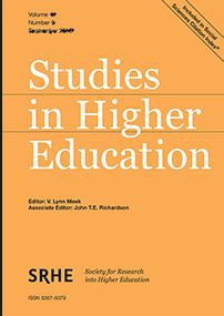 general cover image Studies in Higher Education Journal