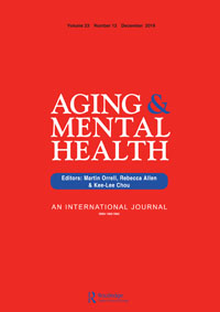 Aging & Mental Health journal cover