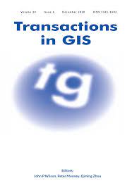 Transactions in GIS journal cover