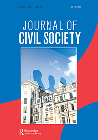Image of the Journal of Civil Society cover page