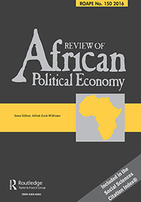 Review of African Political Economy 43(150)