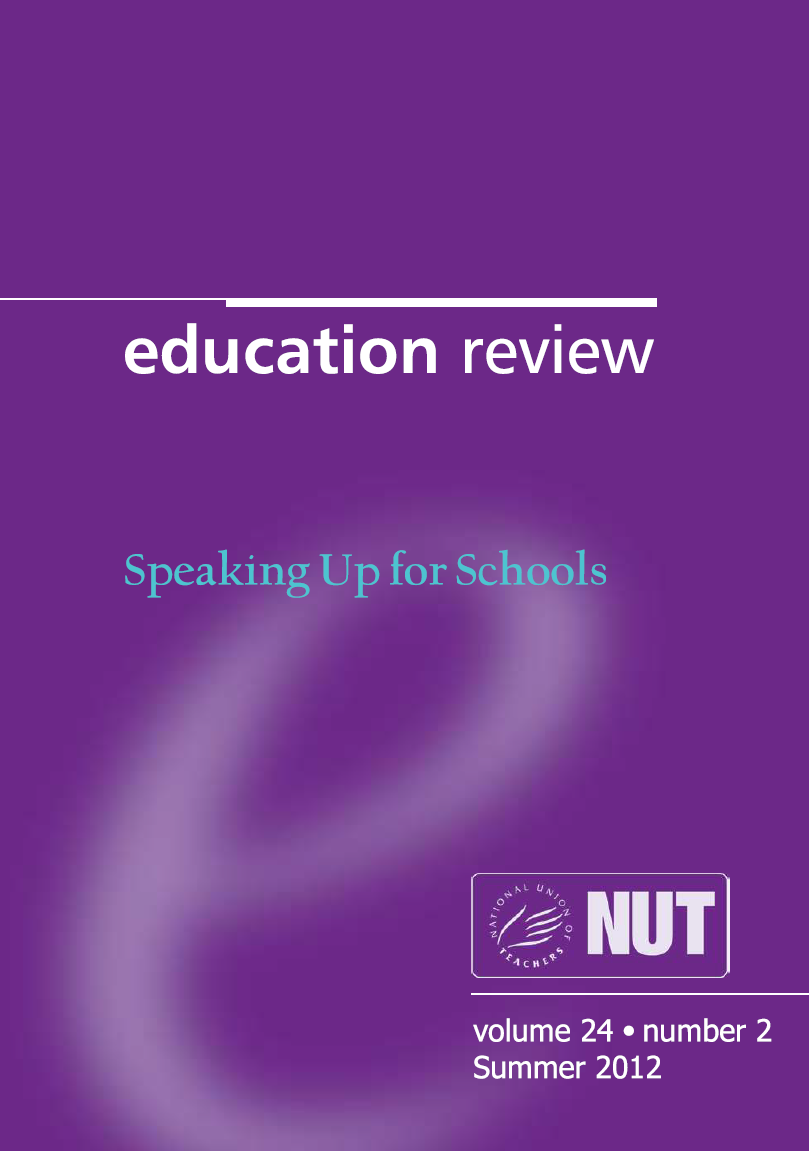National Union of Teachers: Education Review 24(2)