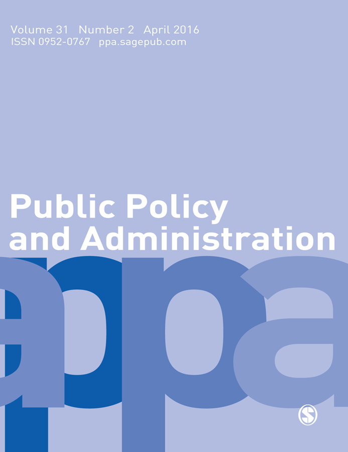 Public Policy and Administration 31(2)