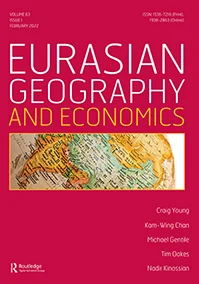 Eurasian geography and economics journal cover