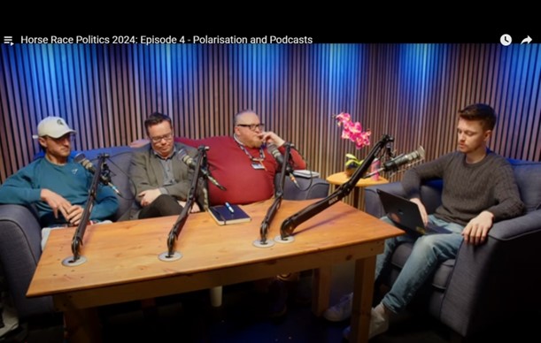 Screenshot of Horse Race Politics podcast