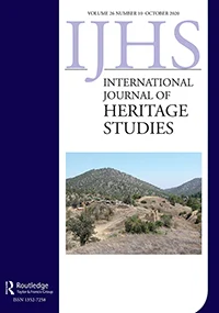 International Journal of Heritage Studies 26(10) Cover