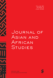 Front cover of Journal of Asian and African Studies