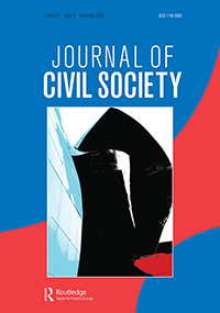 Journal of Civil Society 16(3) cover