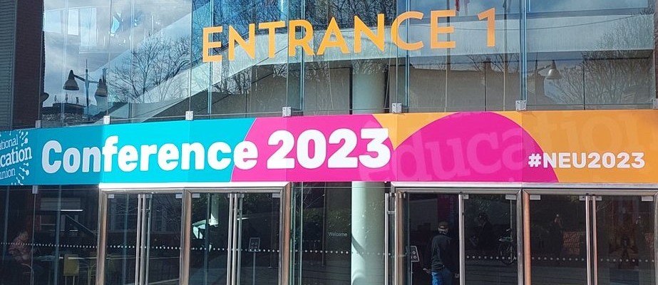 NEU Conference 2023 entrance
