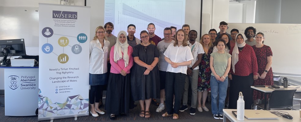 Participants of the Quantitative Methods Bootcamp standing together for a group portrait