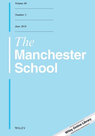 The Manchester School Journal cover