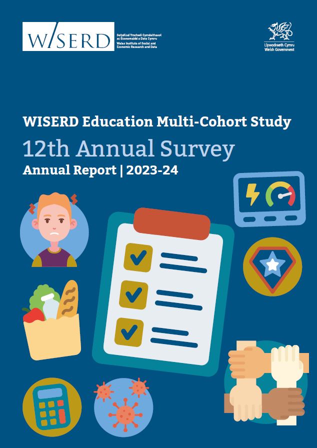 WISERD Education Multi-Cohort Study - 12th Annual Survey - report front cover