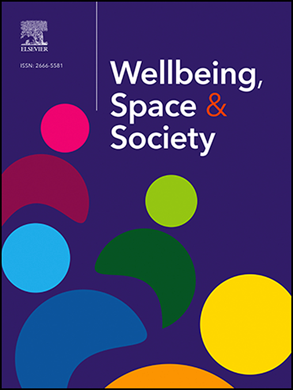 Wellbeing, Space and Society