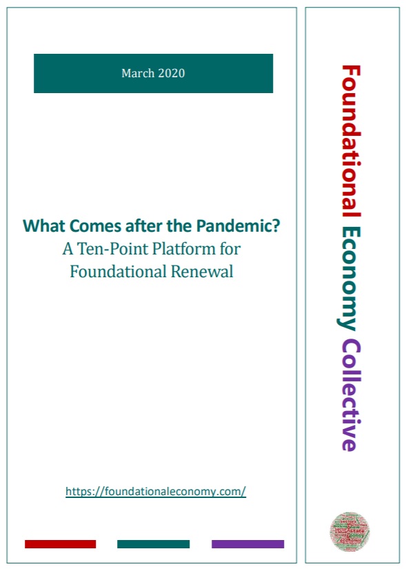 What Comes after the Pandemic - report front cover