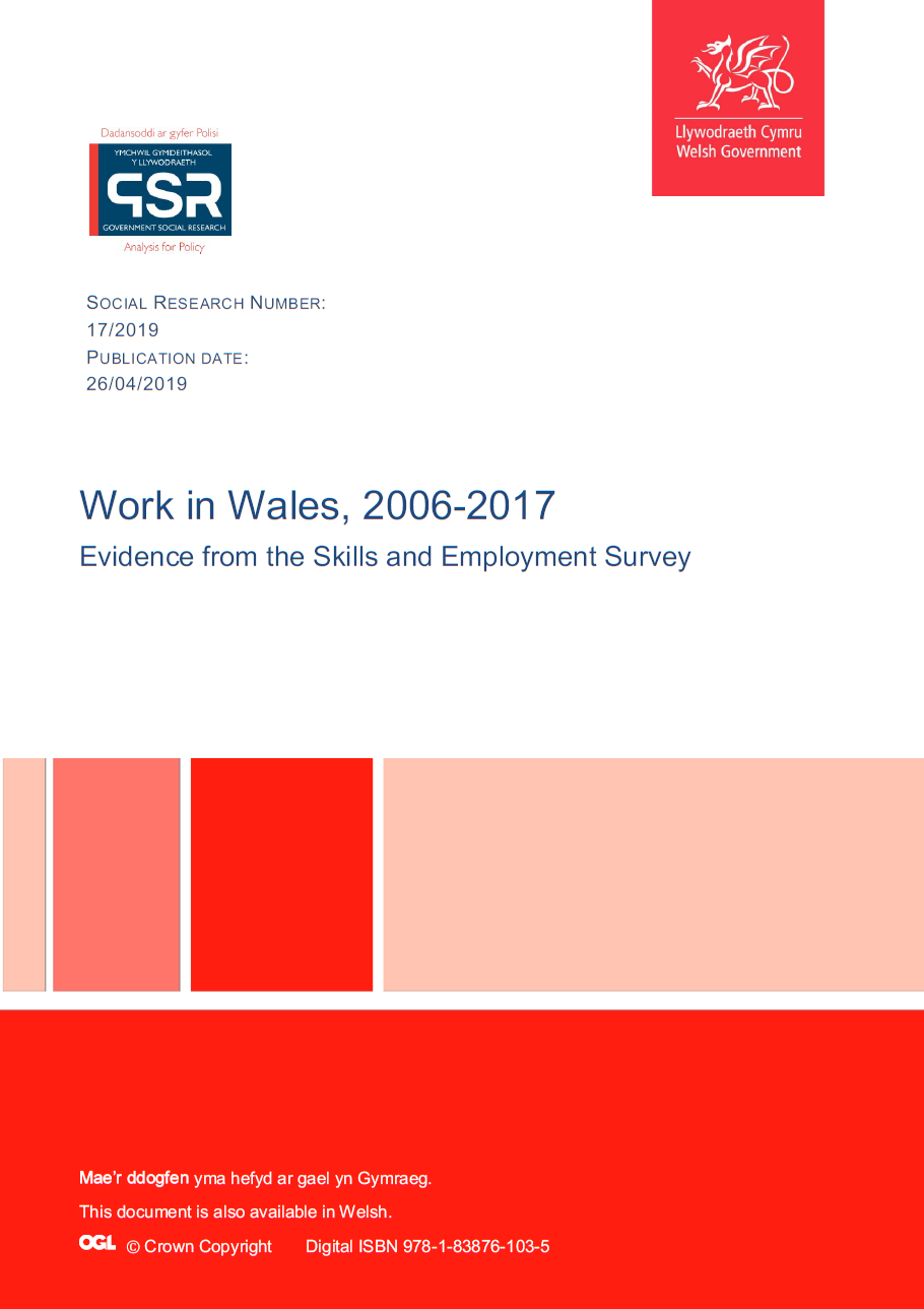 Work in wales 2006-2017 cover
