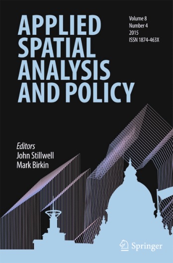 Applied Spacial Analysis and Policy cover