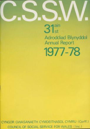 WCVA Annual Report 1977-1978