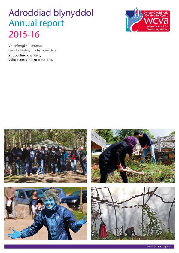 WCVA Annual Report 2015-2016