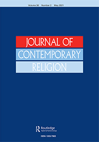 Journal of Contemporary Religion 36(2) cover