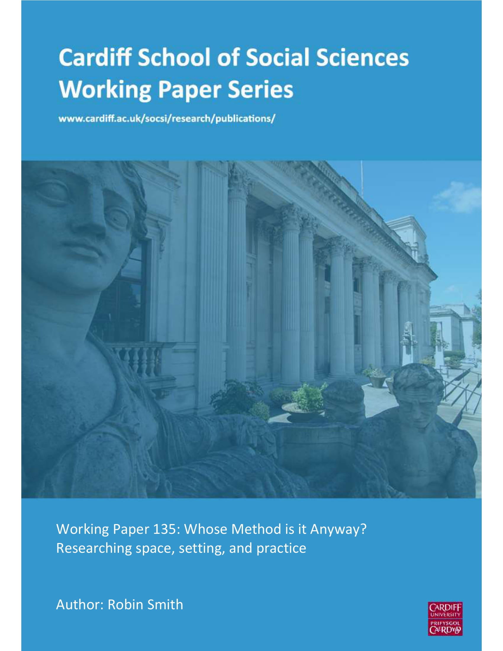 Working Paper Cover